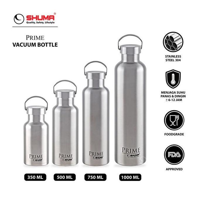 Terlaris Shuma Prime Vacuum Bottle 350Ml|500Ml|750Ml|1000Ml