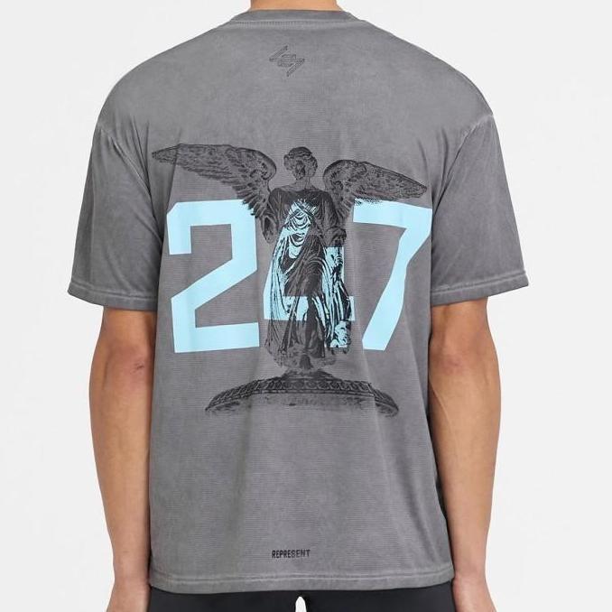 247 REPRESENT NEW YORK TEE - GREY ORIGINAL DAN TERPERCAYA