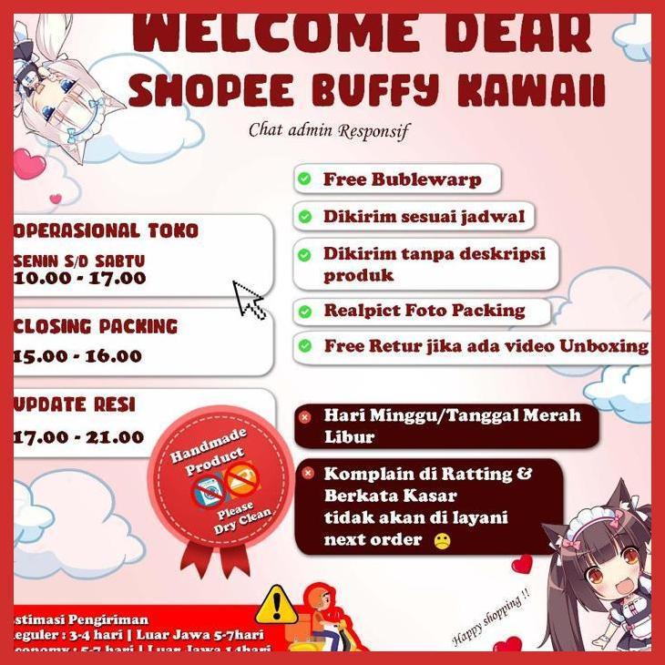 COSPLAY ANIME - CAT COSPLAY COSTUME PAWS NEKOMIMI SARUNG TANGAN KUCING HALLOWEEN PARTY ANIME PLUSHIE