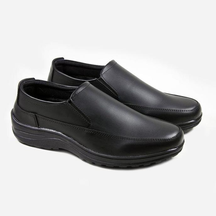 Terlaris Mascotte CORWIN | Sepatu Pantofel Pria 922.038 [Hitam] Shoes Kerja Happy shopping