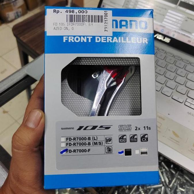Shimano 105 Fd-R7000-F Braze On Front Derailleur Shimano 105 2 Speed Fd R7000 Japan