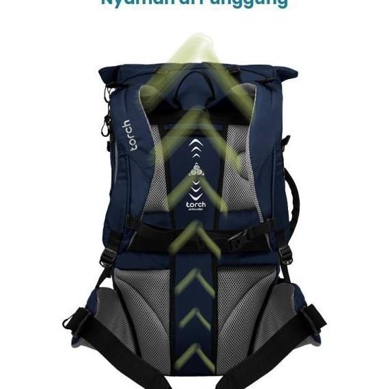 Bundling Torch Ransel Punggung Travelling Travel Bapa Takahagi 40 L Free Seoha Toiletries