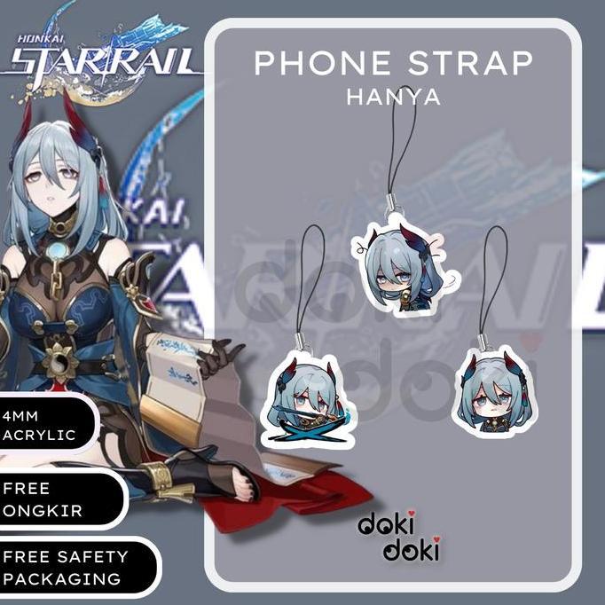 PHONE STRAP HP HANYA HONKAI STAR RAIL