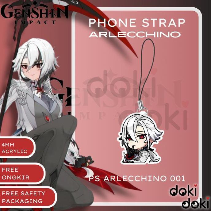 PHONE STRAP ARLECCHINO GENSHIN IMPACT