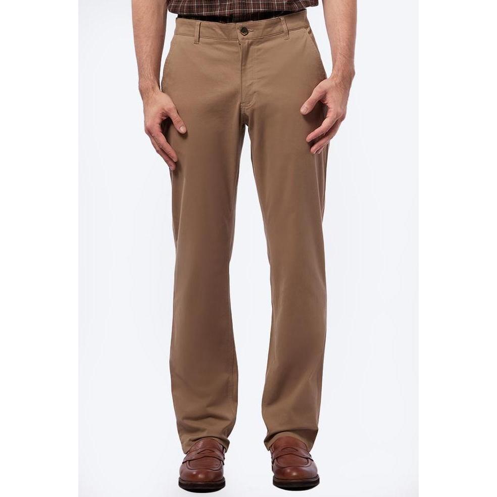 WOOD Slim Fit Chinos Pants 2-OPIBSC523O049 Khaki