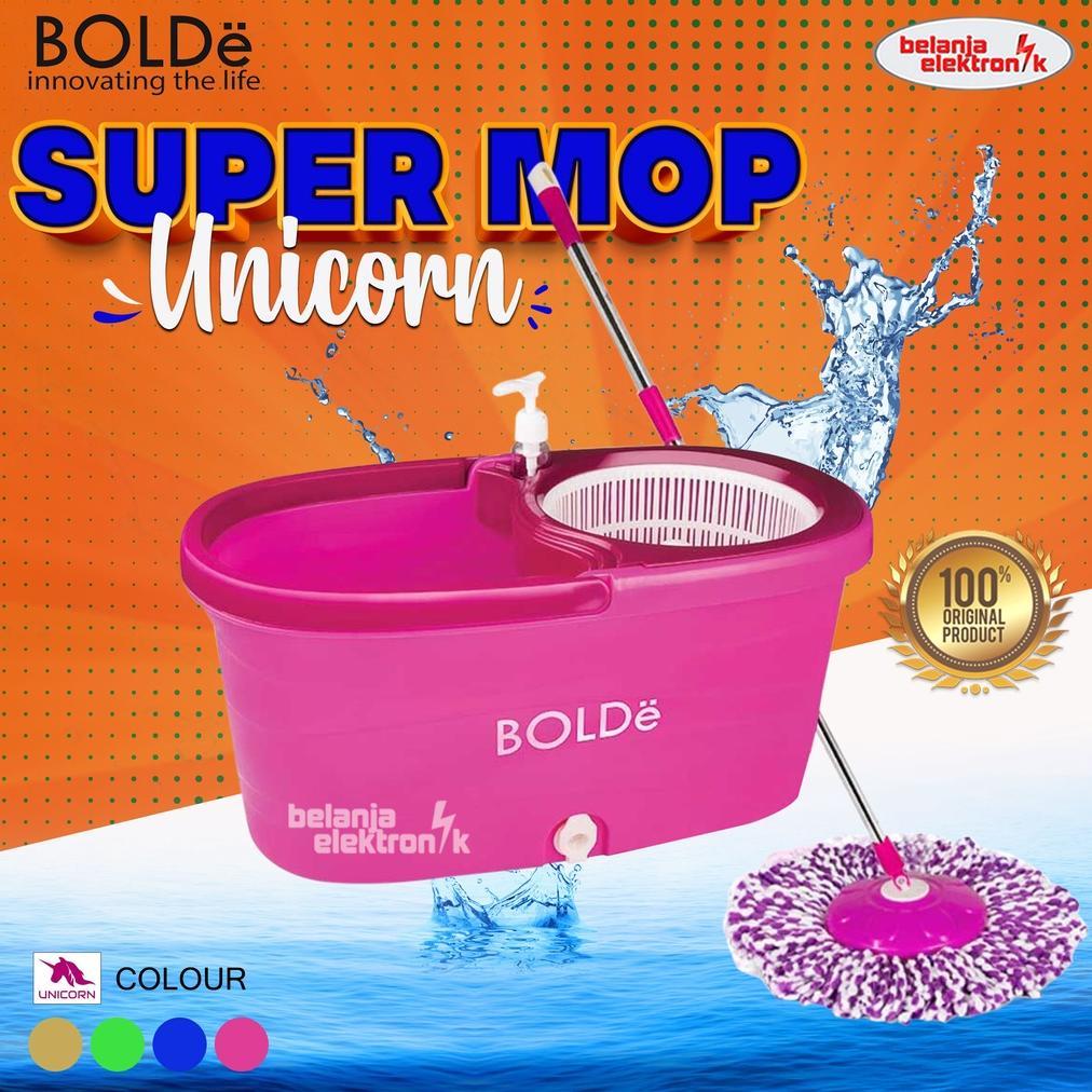 ALAT PEL LANTAI BOLDE SUPER MOP UNICORN Pel Lantai