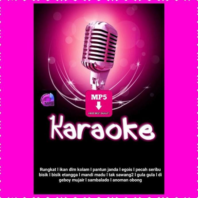 KASET DVD MP5 VIDEO MUSIK 91 LAGU CAMPURAN HITAS KARAOKE DANGDUT KOPLO DAN POP INDONESIA NOSTALGIA-K