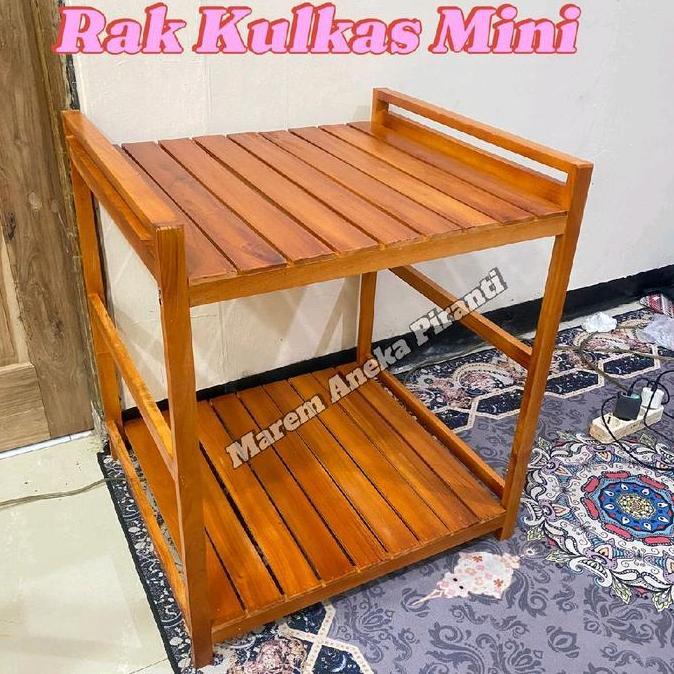 Rak Kulkas Mini / Rak Oven P55 L55 T70 |Meja Oven/ Meja Kulkas Mini| Tatakan Oven/Tatakan Kulkas Min