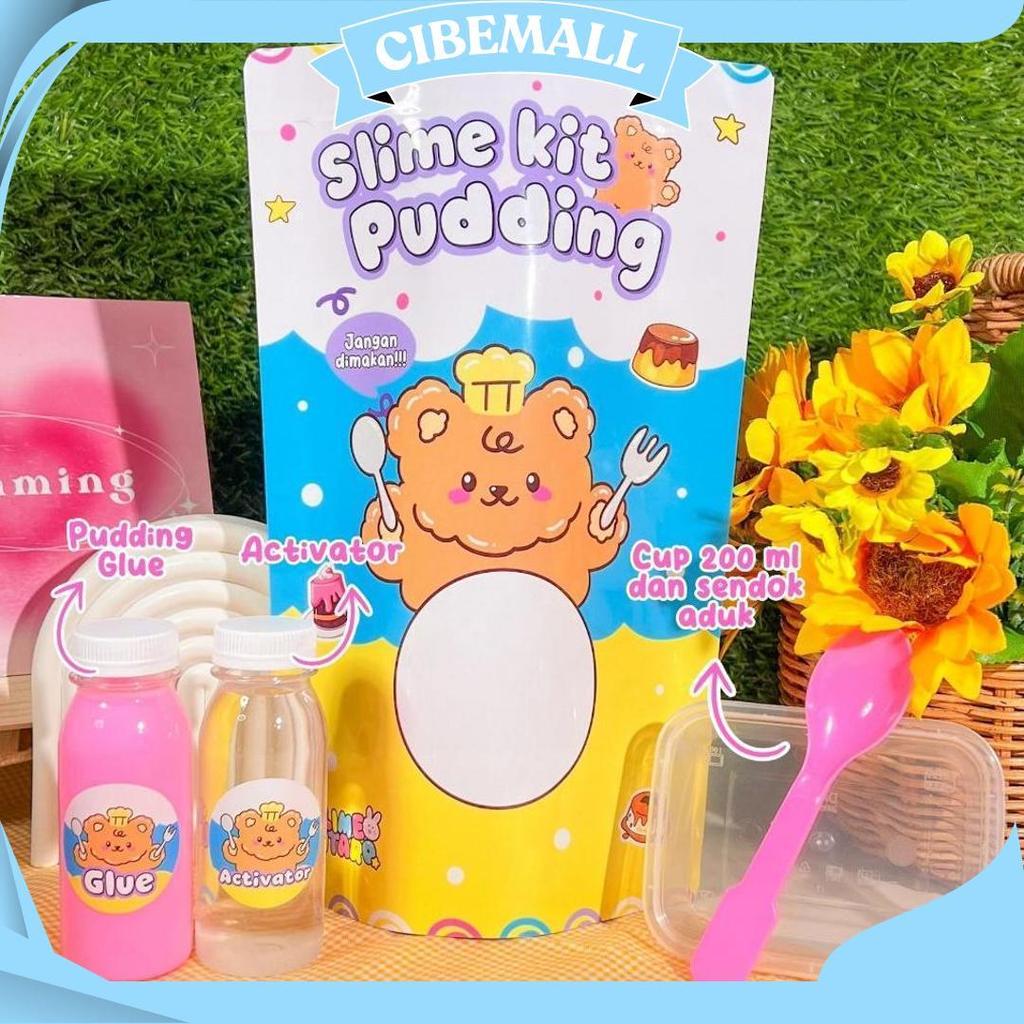 Slime Kit Pudding By Slime Bintaro || Slime Kit || Bikin Slime Sendiri || Tofu Slime Ori