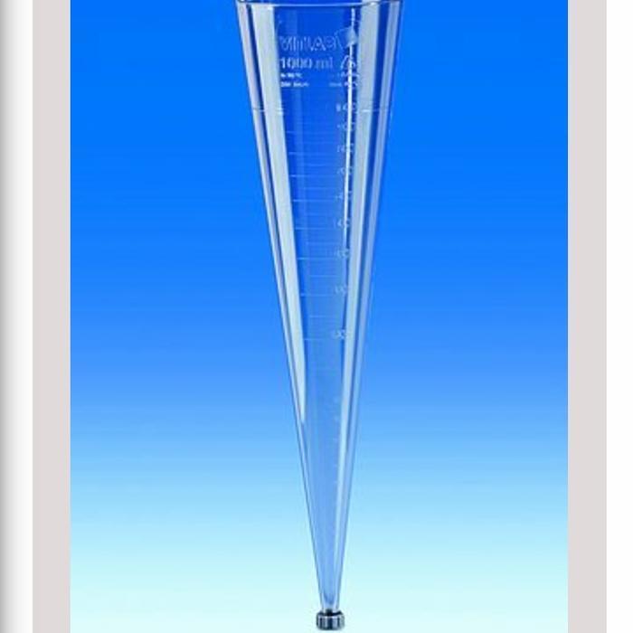 Sedimentation Cone 1 L Plastik. Imhoff 1000 Ml Plastik. Vit Lab. Original Dan Terpercaya
