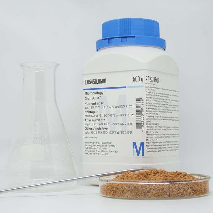 Nutrient Agar|Merck|1.05450.0500|Microbiology|500G Original Dan Terpercaya