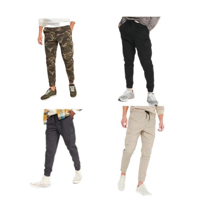 Promo celana cargo Jogger Old navy Built-in flex original COD