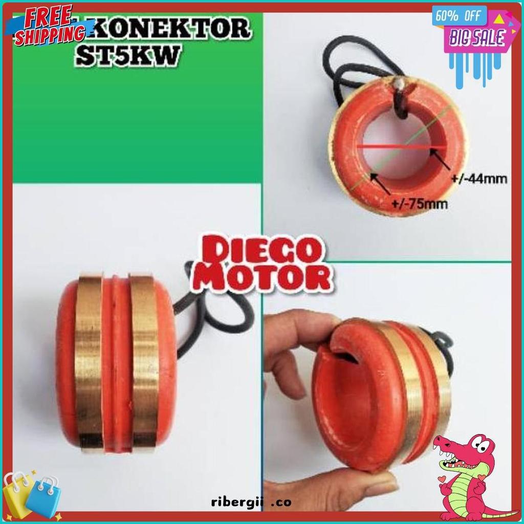 Wajib Punya St5Kw St7,5Kw Ring Konektor Slip Ring Dinamo Alternator Genset St5 St7,5 5Kw  7,5Kw 5000