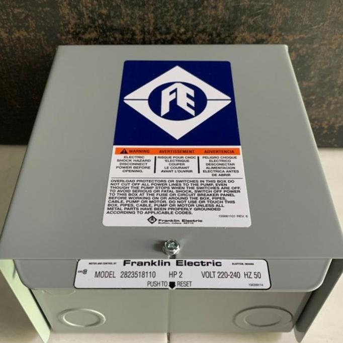 Control Box Franklin 2HP (1.5 KW) 220V Panel Box Submersible