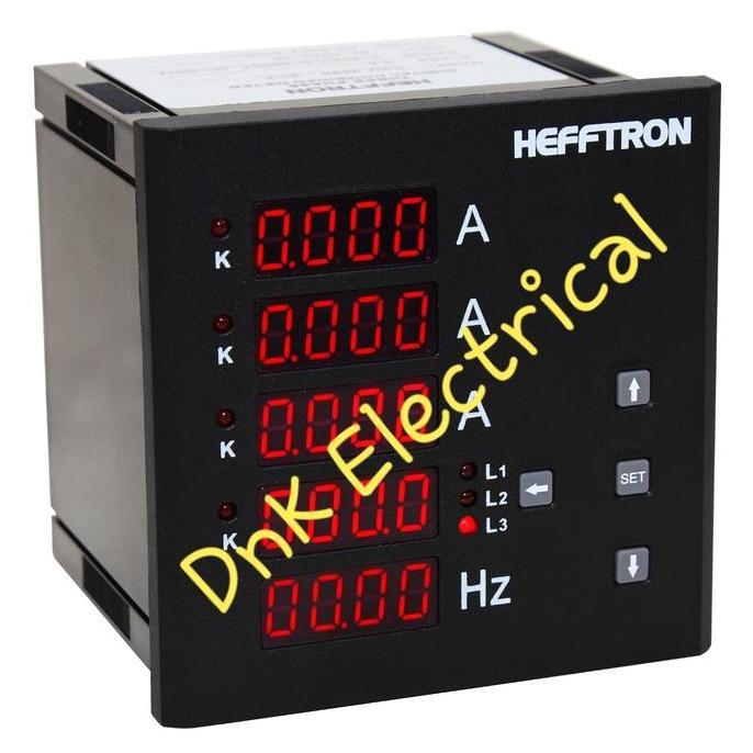 Digital Ampere + Volt + Frequency HZ Meter HEFFTRON HDM9696-3UIF