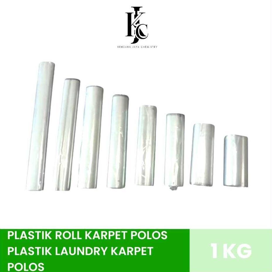 Plastik Karpet Laundry / Plastik Roll Karpet / Plastik Roll / Plastik Laundry Polos Berat 1kg