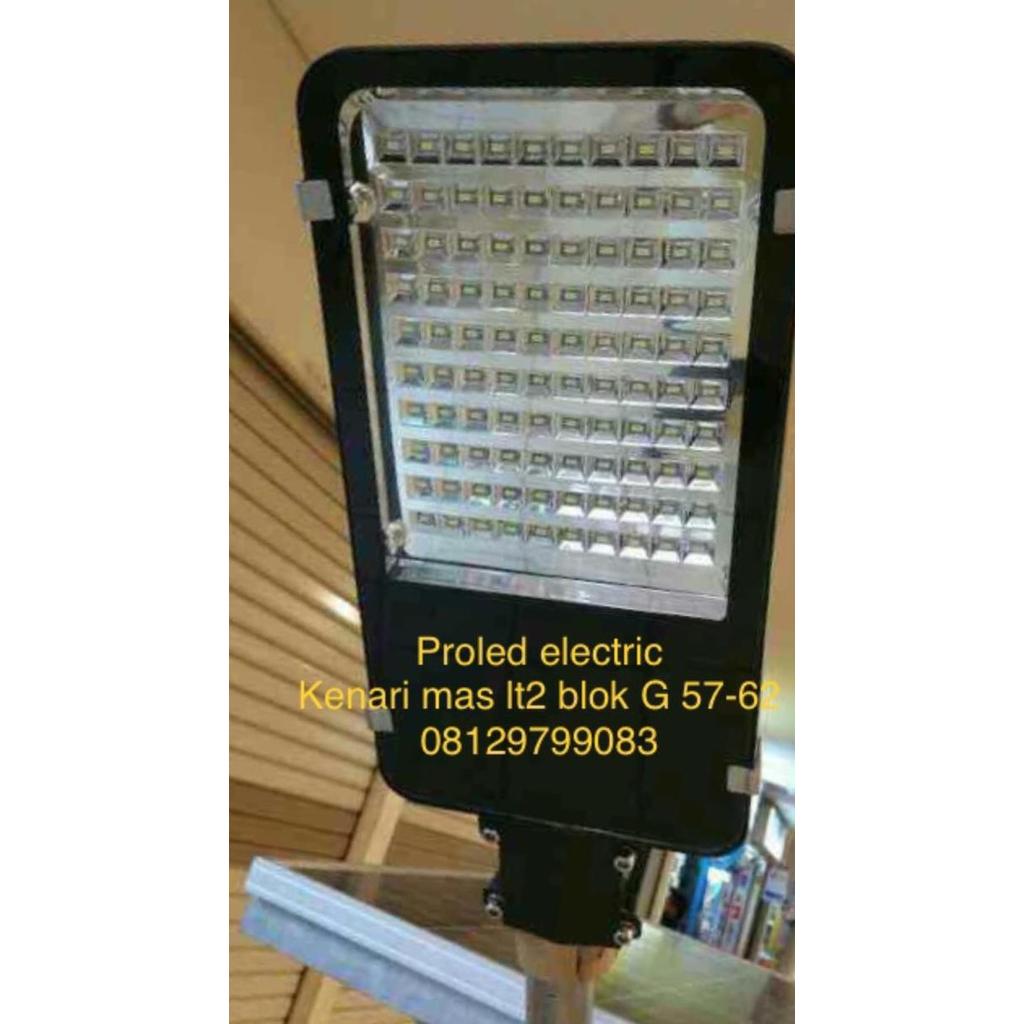 lampu jalan pju street light led 60w 60watt