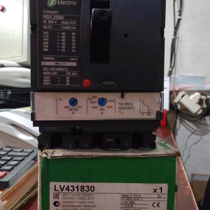 NSX/MCCB Schneider 250N 250 amper original