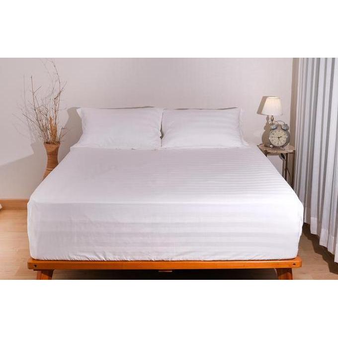 Sprei salur bahan katun dobby