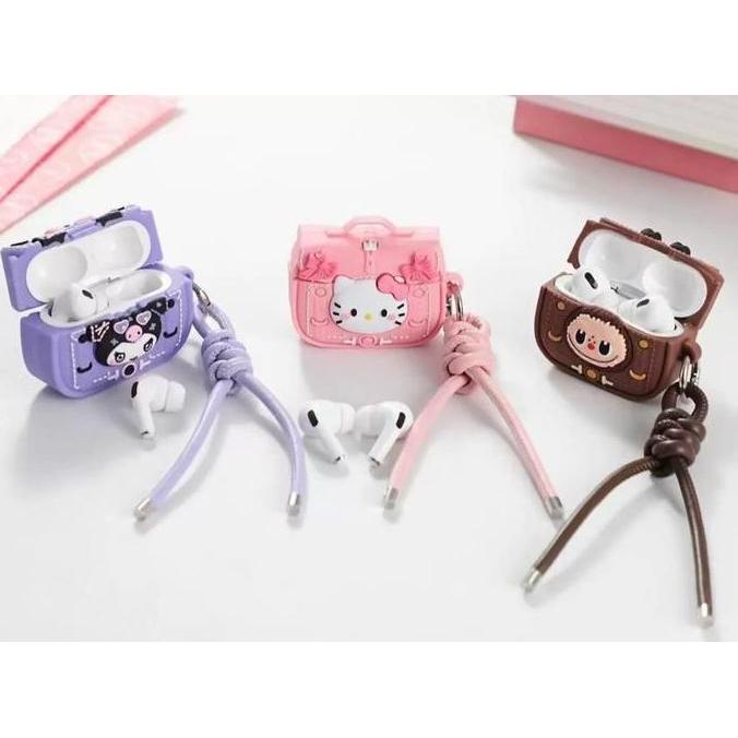 K48 TWS Bluetooth Wireless Gaming Earphone  HiFi Elektronik Bass Stereo Jernih Karakter Lucu Imut [t