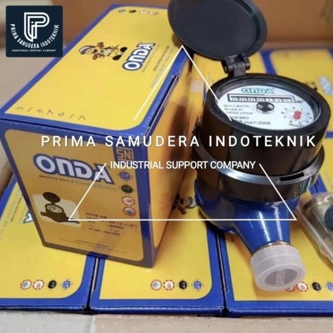 Meteran Air Onda 1/2 Inch + Tera / Water Meter Onda 1/2 Inch + Tera
