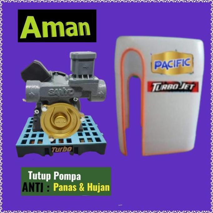 Cover pompa air dorong sanyo pb-h235c pb-h135 c booster