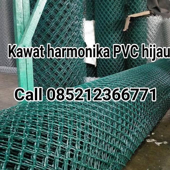 Kawat Harmonika PVC 3,5mm kotak 3x3 cm AUL