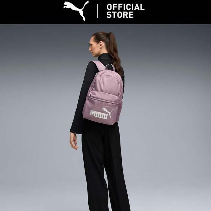 PUMA Tas Ransel PUMA Phase Uniseks Plum Jam-Silver LA