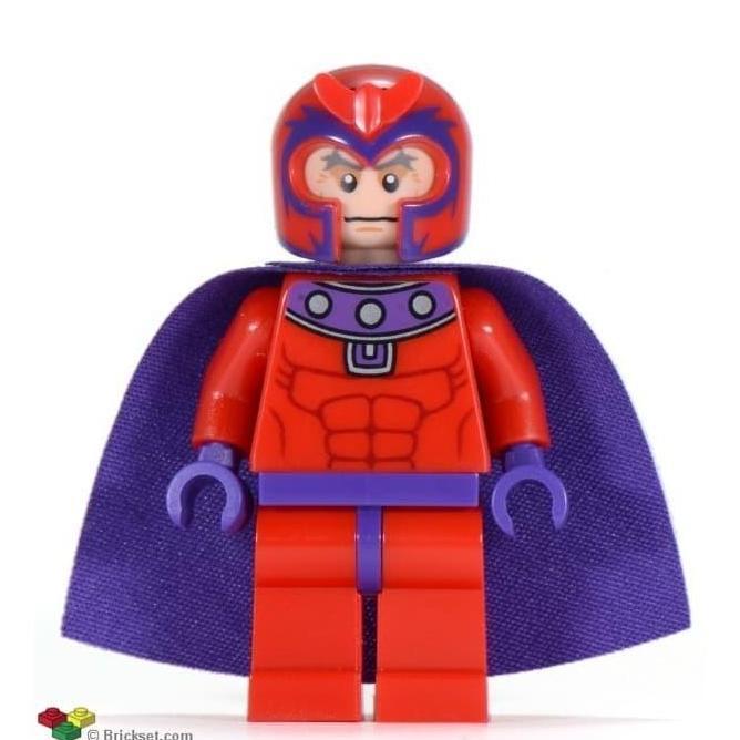 Lego Original Parts Out 6866 SH0031 Magneto - Red Outfit, Cloth Cape
