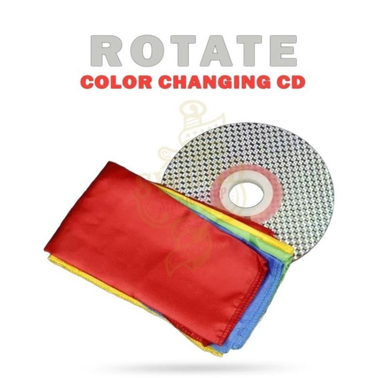viral Alat Sulap Rotate Color Changing CD - Color Changing CD - Sulap CD Berubah Warna - Toko Sulap 