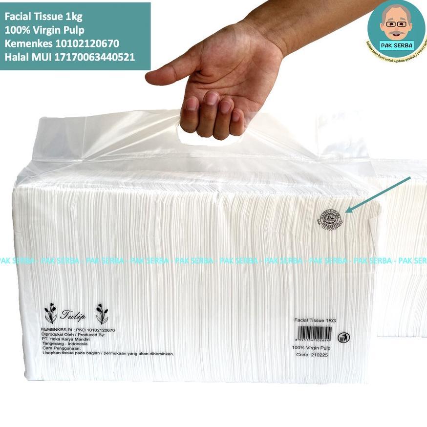 Tulip Facial Tissue 1kg / Tisu Wajah 1000gr