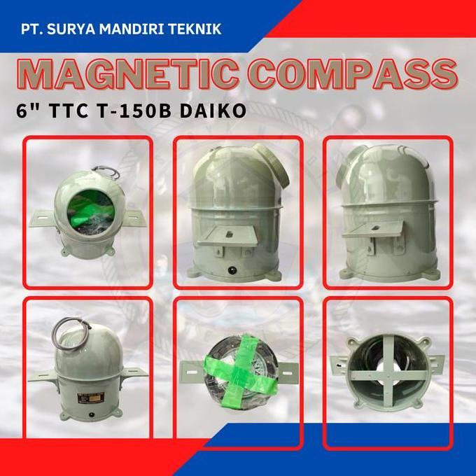 MAGNETIC COMPASS 6" TTC T150B DAIKO LUIS