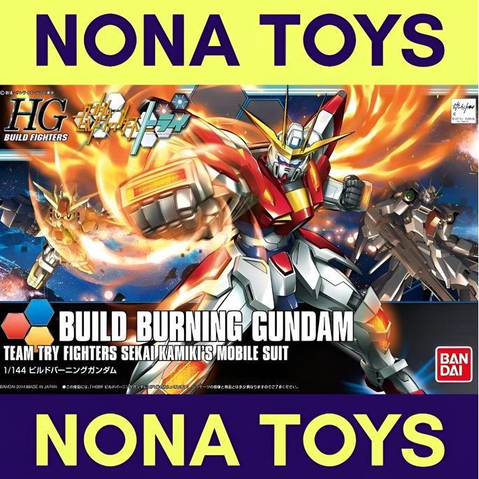 HG Build Burning Gundam / HGBF 1/144 BG-011B Build Burning Gundam (Gundam Build Fighters Try) Gunpla