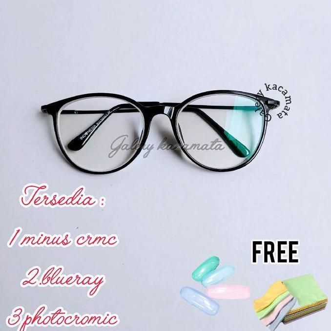 Promo Kacamata Minus Tinggi -0.25 sd -12.00 Kacamata Minus Lensa Standar Optik COD