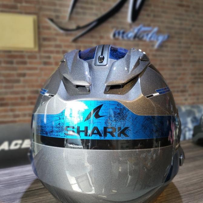Helm Shark Evo Gt Tekline,Antrachite Chrom Blue  Sale