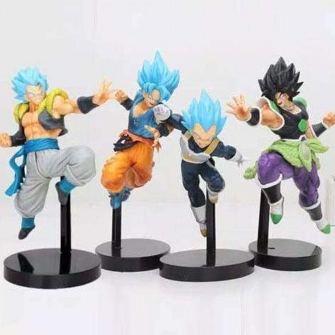 DRAGON BALL ULTIMATE SOLDIERS BROLY GOKU VEGETA GOGETA KWS FIGURE