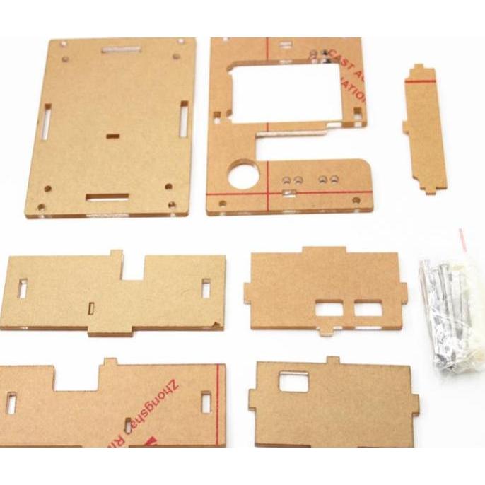 Box Akrilik Transistor Tester ESR Meter GM328