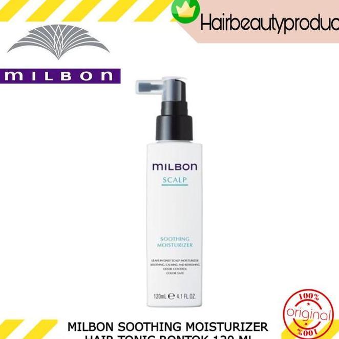 Milbon Soothing Moisturizer Hair Tonic Rontok 120 Ml Serum Rontok