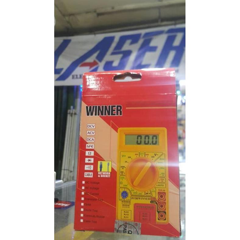 Digital Multimeter dan LAN TESTER merk Winner