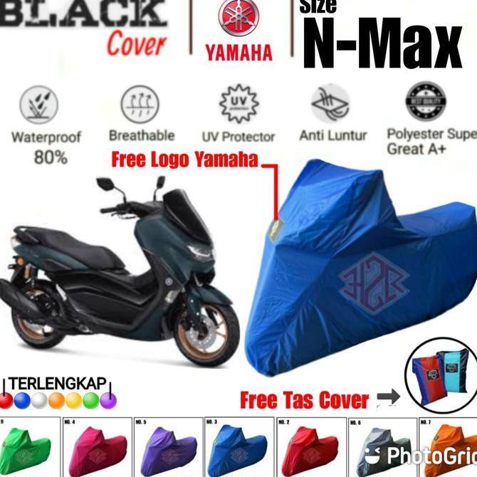 Cover Motor Yamaha Nmax, Selimut Motor Nmax, Sarung Motor Nmax, Body Cover Motor Nmax Polyester Prem