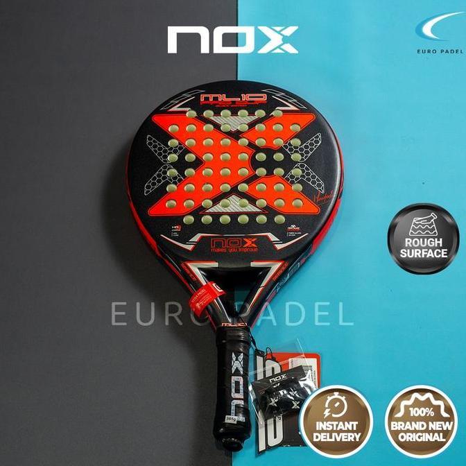 NOX ML10 PRO CUP ROUGH Round Advanced Fiberglass Padel Racket Original