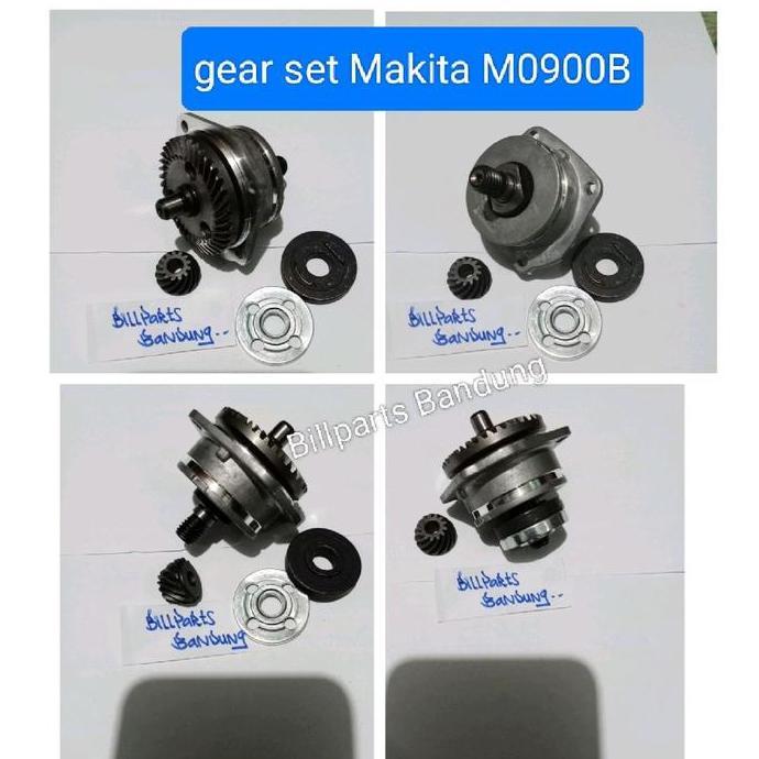 }}}}}}] gear M0900B makita As spindle bearing box flange set gerinda tangan M0900 M 0900 slepan guri