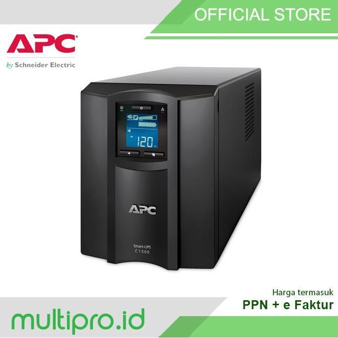UPS APC SMC1500IC SMART-UPS C 1500VA LCD 230V WITH SMARTCONNECT ORIGINAL DAN TERPERCAYA