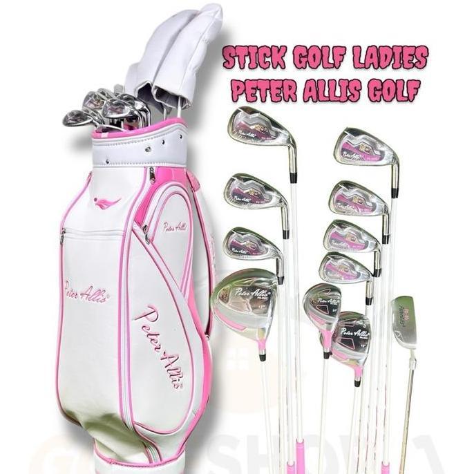 * STICK GOLF LADIES SECOND ORIGINAL LENGKAP + BAG GOLF - SET STICK GOLF CEWEK