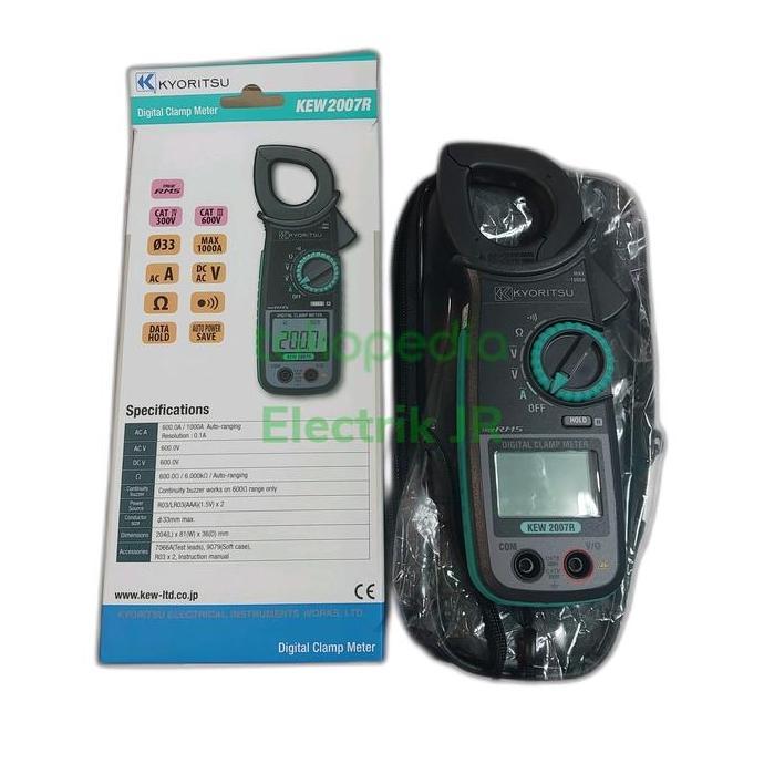 Tang Amper Kyoritsu 2007R Digital clamp amper