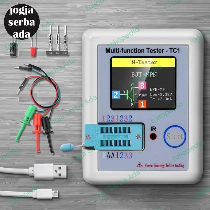 Casing akrilik transparan ESR LCR Meter GM328 acrylic case shell m328