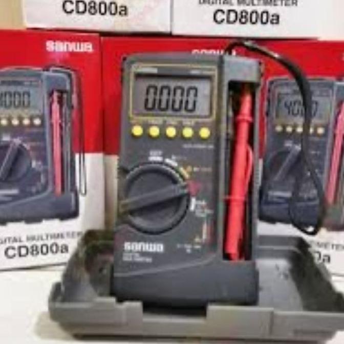 Multitester Multimeter Sanwa CD800 original sertifikat resmi Sanwa