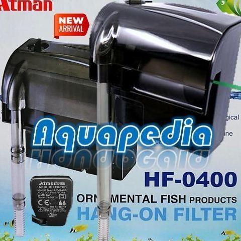 Atman HF-0400 Filter Gantung Aquarium Hang-on Filter