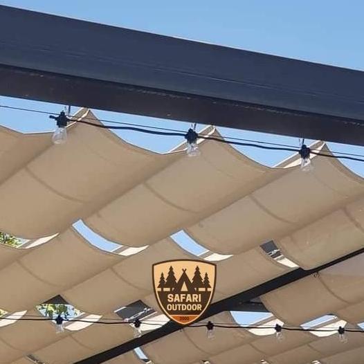 Awning | Sun Shade Gelombang Ukuran 2,5x6 Meter BIN