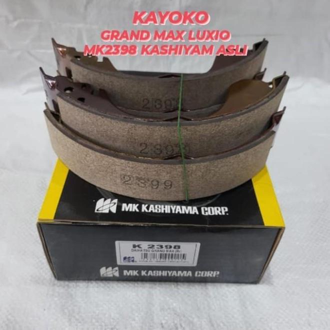 Kampas Rem Belakang Brake Shoe Grand Max Luxio Mk Kashiyama K2398